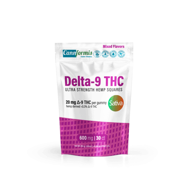 20 mg Hemp Derived Delta-9 Gummies