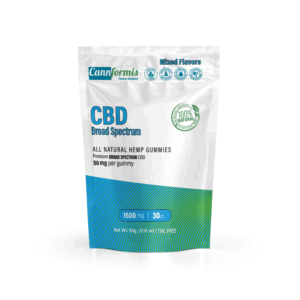 Midwest Hemp Authority All Natural 50mg CBD Broad Spectrum Gummies THC FREE